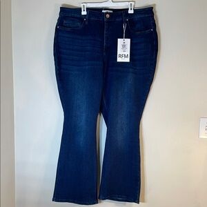 RFM Los Angeles High Rise Bootcut Jeans. 24. NWT.